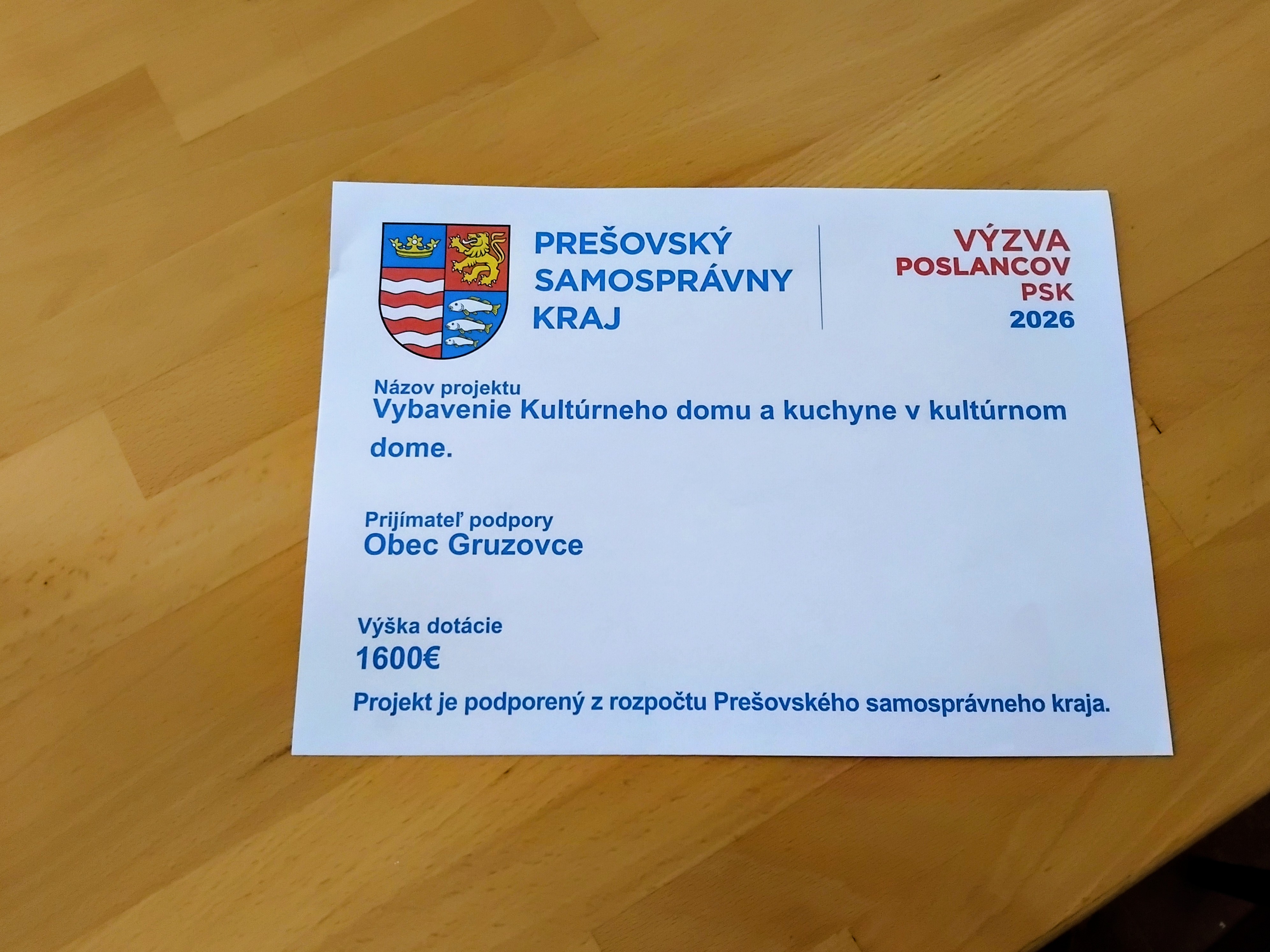 Výzva poslancov PSK 2026